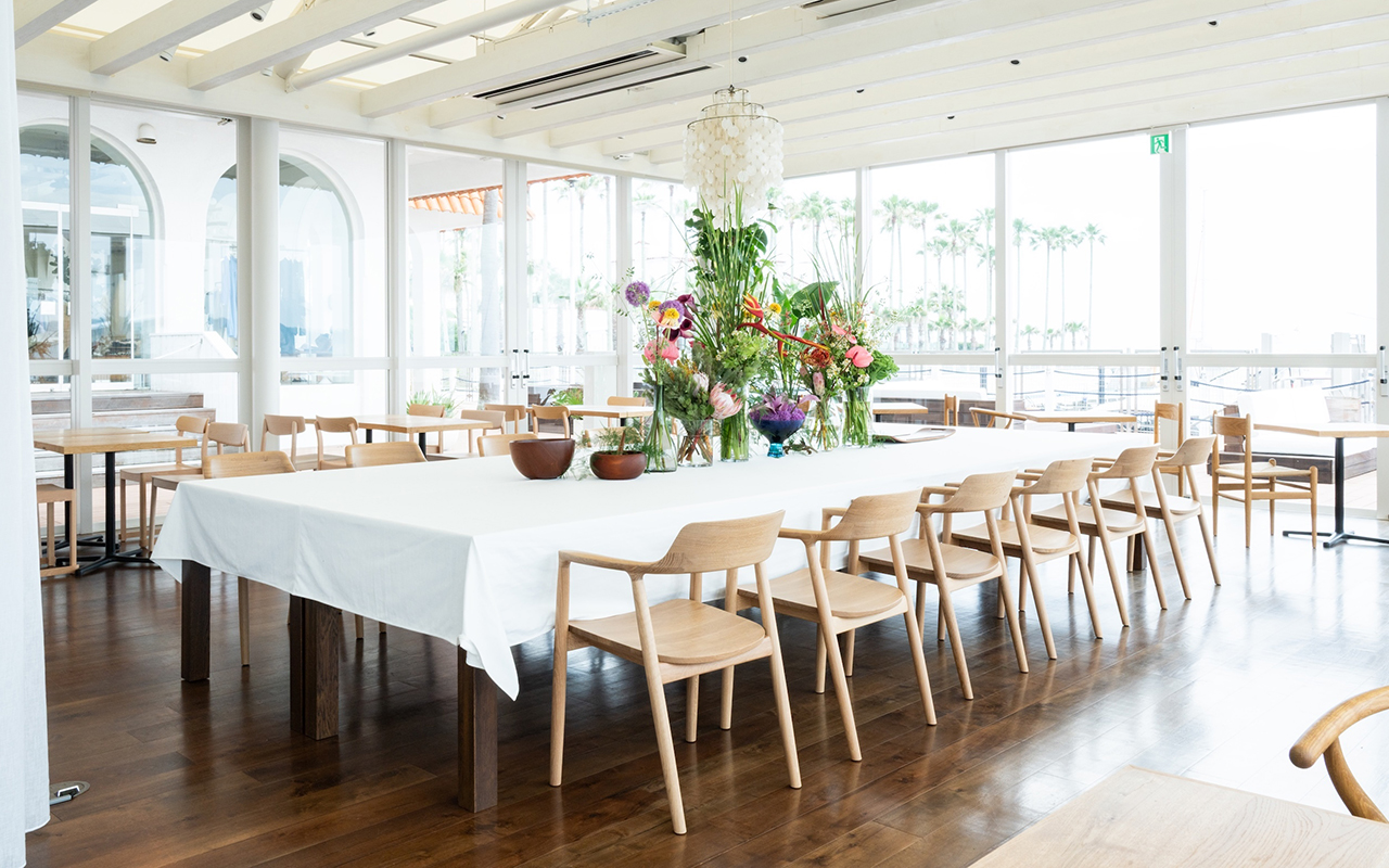 【納入事例・カフェ】ロンハーマン カフェ 逗子マリーナ店