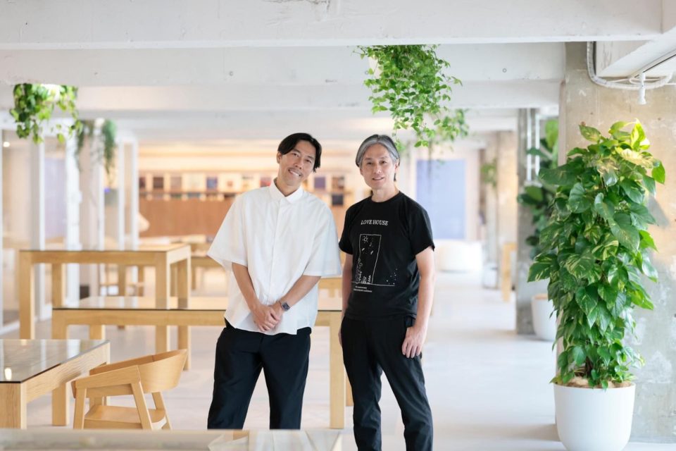 佐藤 カズーさん（左）と 保坂 猛さん（右）